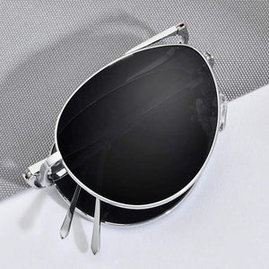 Planet Gates Titanium Polarized Sunglasses Men Folding Classic Aviation Sun Glasses for Men Aviator High Quality Male Shades 838