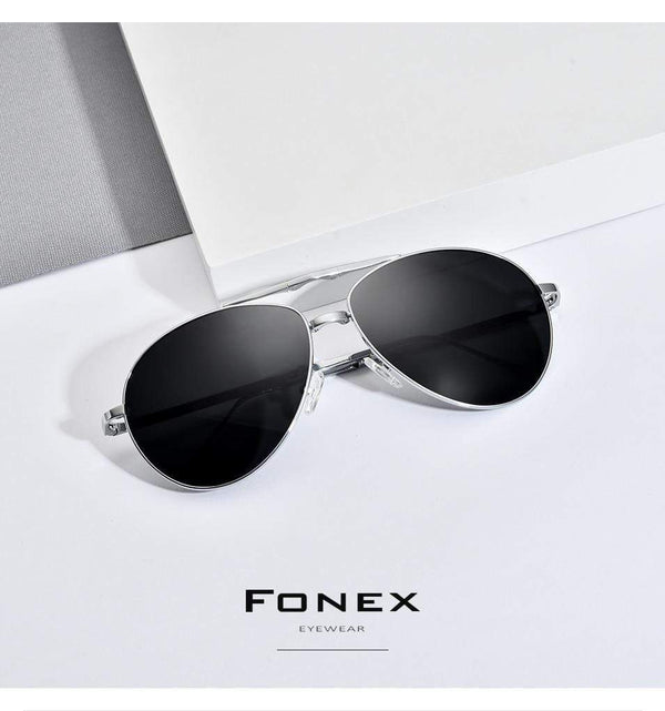 Planet Gates Titanium Polarized Sunglasses Men Folding Classic Aviation Sun Glasses for Men Aviator High Quality Male Shades 838