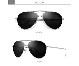 Planet Gates Titanium Polarized Sunglasses Men Folding Classic Aviation Sun Glasses for Men Aviator High Quality Male Shades 838