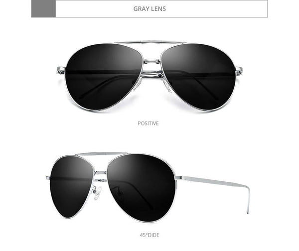 Planet Gates Titanium Polarized Sunglasses Men Folding Classic Aviation Sun Glasses for Men Aviator High Quality Male Shades 838