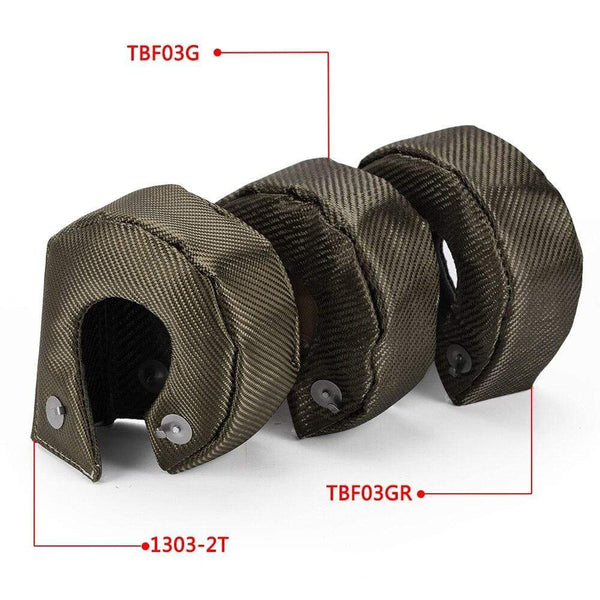 Planet Gates TITANIUM turbo heat shield T3 turbo blanket fit : t2 t25 t28 gt28 gt30 gt35 and most t3 turbo JR1303-2T/TBF03