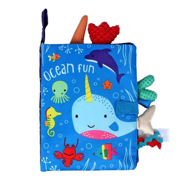 Planet Gates TJ285 baby book Around Multi-touch Educational Toys Infant Double Colorful Newborn Bed Bumper Crib Toys Early Learning Baby Toys 0 12 Months