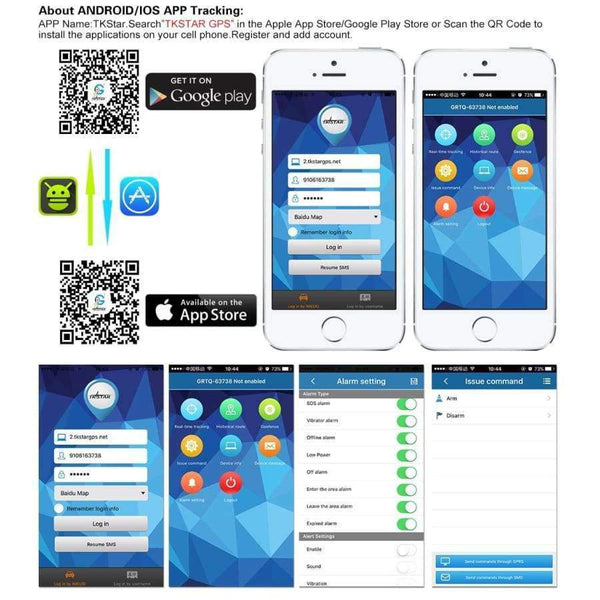 Planet Gates TK905 Waterproof Car GPS Tracker Magnet Standby 90Days Real Time LBS Position Lifetime Free Tracking