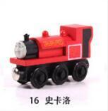 Planet Gates TMS 016 Emily Wood Train Magnetic Wooden Trains Model Car Toy Compatible with Brio Brand Tracks Railway Locomotives Toys for Child