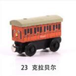 Planet Gates TMS 023 Emily Wood Train Magnetic Wooden Trains Model Car Toy Compatible with Brio Brand Tracks Railway Locomotives Toys for Child