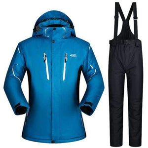 Planet Gates TN And Black / XL Mens Ski Jacket And Pant Outdoor Sport Wear Waterproof Super Warm Snow Snowboard Suit Thicken Cross Country Skiing Clothes Brand