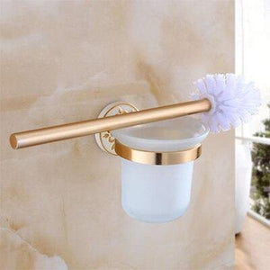 Planet Gates Toilet brush Fashion White Wall Mounter Bath Hardware Sets Paper Towel Holder Rack Bathroom Accessories OYS-0227R