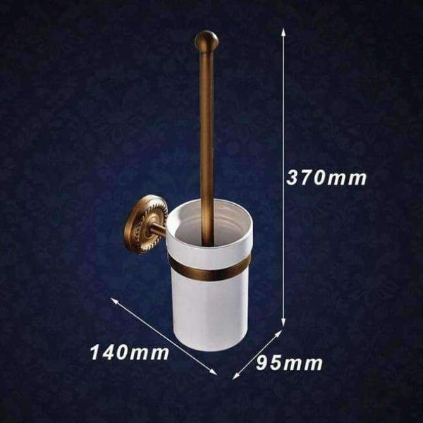 Planet Gates toilet brush holder Antique Carved Bathroom Hardware Sets Solid Brass European Bathroom Accessories Set Brushed Bathroom Products (shelf/towel Rack)