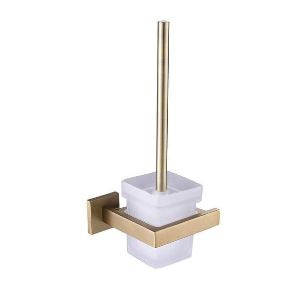 Planet Gates Toilet Brush Holder Bathroom Accessories Brushed Gold Stainless Steel Dish Rack Towel Rod Towel Ring Bathrobe Hook Paper Towel Rack