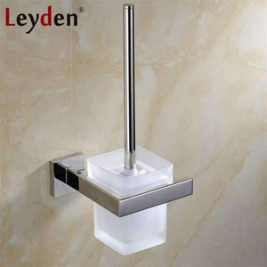 Planet Gates Toilet Brush Holder Leyden SUS 304 Stainless Steel Bathroom Hardware Set Chrome Polished Paper Holder Towel Bar Robe Hook Bathroom Accessories Bath