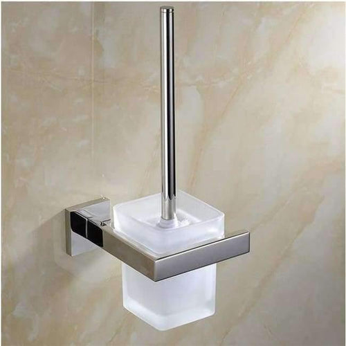 Planet Gates Toilet Brush Holder Square Base Bathroom Accessories Polished Chrome Toilet Paper Holder /Towel Bar Bathroom Products