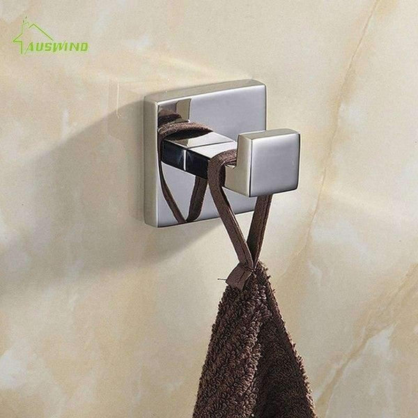 Planet Gates Toilet Brush Holder Square Base Bathroom Accessories Polished Chrome Toilet Paper Holder /Towel Bar Bathroom Products