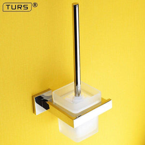 Planet Gates Toilet Brush Holder Stainless Steel Bathroom Hardware Set Chrome Polished Toothbrush Holder Paper Holder Towel Bar Bathroom Accessories