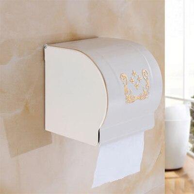 Planet Gates Toilet paper box Fashion White Wall Mounter Bath Hardware Sets Paper Towel Holder Rack Bathroom Accessories OYS-0227R