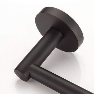 Planet Gates Toilet paper holder black baking circular paper towel rack 304 stainless steel paper roll holder no cover bathroom product