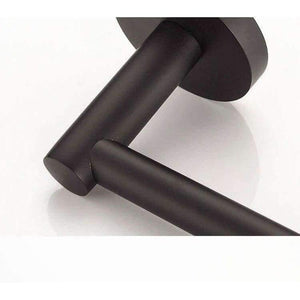 Planet Gates Toilet paper holder black baking circular paper towel rack 304 stainless steel paper roll holder no cover bathroom product