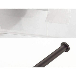 Planet Gates Toilet paper holder black baking circular paper towel rack 304 stainless steel paper roll holder no cover bathroom product