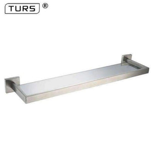 Planet Gates Toilet Shelf Brushed Finish SUS 304 Stainless Steel Bathroom Hardware Set Paper Holder Toothbrush Holder Towel Bar Bathroom Accessories