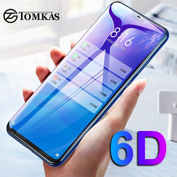 Planet Gates TOMKAS 6D Glass For Xiaomi Redmi Note 6 Pro Glass Case Redmi Note 5 Pro 6 6A 5 Plus For Xiaomi Mi 8 Lite A1 A2 Lite Pocophone F1