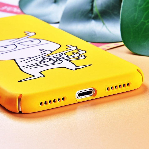 Planet Gates TOMKAS BAD BOY Phone Case for iPhone XS X XS Max XR Case Yellow Cover Funny Banana Cute Cases for iPhone 7 8 6 S 6S Plus Coque