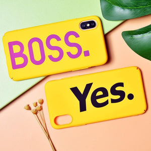 Planet Gates TOMKAS BOSS Funny Case for iPhone X Xs 7 8 Plus Luxury Cute Cartoon Hard Back Cover Phone Case for iPhone 6 S 6s Plus Coque