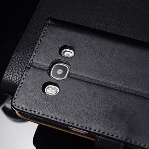 Planet Gates TOMKAS Flip Leather Case for Samsung Galaxy J5 2016 A7 2016 A710 Wallet Book Phone Back Cover Case for Samsung Galaxy Note 7 8