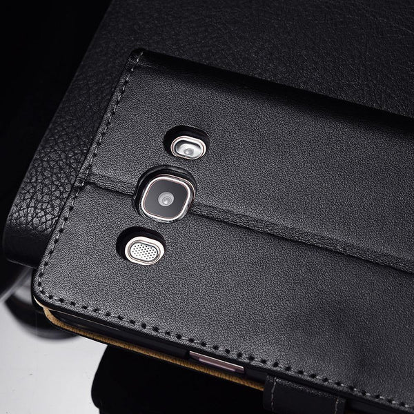 Planet Gates TOMKAS Flip Leather Case for Samsung Galaxy J5 2016 A7 2016 A710 Wallet Book Phone Back Cover Case for Samsung Galaxy Note 7 8