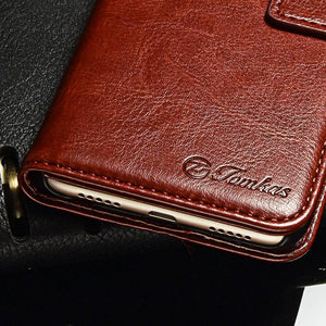 Planet Gates TOMKAS Flip Leather Case for Xiaomi Redmi Note 6 Pro Case for Xiaomi Mi A2 Lite Xiomi Wallet Cover Phone Cases Vintage Bussiness