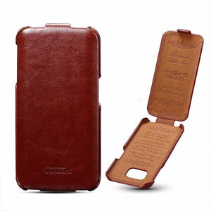 Planet Gates Tomkas Leather Case For Samsung Galaxy S6 G9200 Retro Phone Bag Flip Cover For Samsung Galaxy S6 Edge Cases Luxury Coque