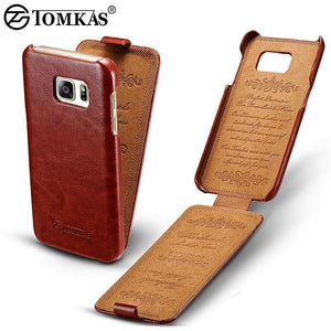 Planet Gates Tomkas Leather Case For Samsung Galaxy S6 G9200 Retro Phone Bag Flip Cover For Samsung Galaxy S6 Edge Cases Luxury Coque
