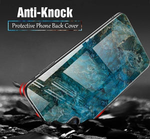 Planet Gates TOMKAS Luxury Marble Phone Case for iPhone X Xs Max Glass PC Agate Back Cover Silicone Soft Edge Coque Case for iPhone XS Max XR