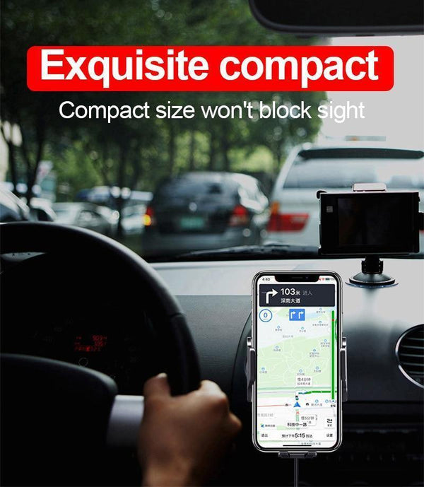 Planet Gates TOMKAS Qi Wireless Car Charger Infrared Sensor Fast Charger Wireless Charging For Phone Automatic Induction Wireless Car Charger