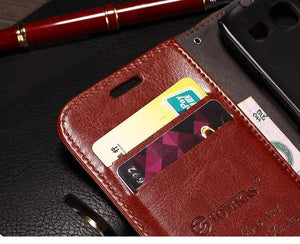 Planet Gates TOMKAS S3 Wallet PU Leather Case For Samsung Galaxy S3 i9300 Luxury Phone Cover Cases KickStand Design with Card Holder