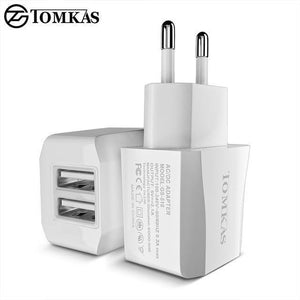 Planet Gates Tomkas Universal USB Charger For Phone Travel Fast Charging EU Plug Wall Charger USB Adapter For Mobile Phone Charger NEW SYLE