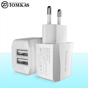 Planet Gates Tomkas Universal USB Charger For Phone Travel Fast Charging EU Plug Wall Charger USB Adapter For Mobile Phone Charger NEW SYLE