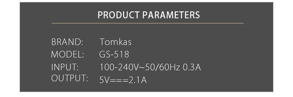 Planet Gates Tomkas Universal USB Charger For Phone Travel Fast Charging EU Plug Wall Charger USB Adapter For Mobile Phone Charger NEW SYLE
