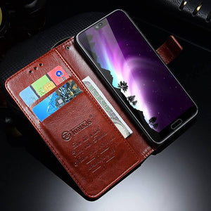 Planet Gates Tomkas Wallet Cases For Huawei Honor 10 Case On Leather PU Retro Protection Phone Case For Huawei Honor 10 Back Cover Coque