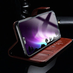 Planet Gates Tomkas Wallet Cases For Huawei Honor 10 Case On Leather PU Retro Protection Phone Case For Huawei Honor 10 Back Cover Coque