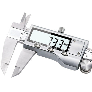Planet Gates TON09 6-Inch 150mm Stainless Steel Electronic Digital Vernier Caliper Metal Micrometer Measuring