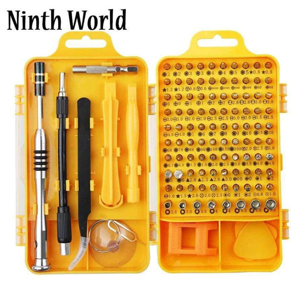 Planet Gates Tool Set 108 In 1 Precision Screwdriver Set Multi-function Magnetic Tool Kit For IPhone X, 8, 7 ,Computer,Tablet