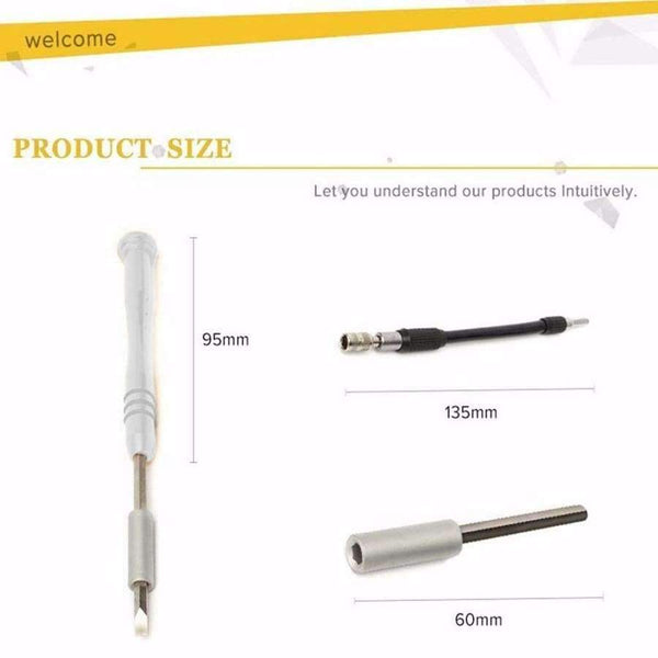 Planet Gates Tool Set 108 In 1 Precision Screwdriver Set Multi-function Magnetic Tool Kit For IPhone X, 8, 7 ,Computer,Tablet