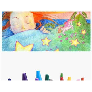 Planet Gates Tools 61 Pieces Suits Charcoal Pencil Sharpener Drawing Water-soluble Color Lead Metal Pencils Art Painting Supplies