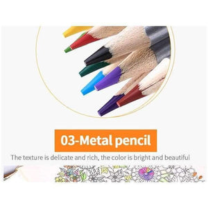 Planet Gates Tools 61 Pieces Suits Charcoal Pencil Sharpener Drawing Water-soluble Color Lead Metal Pencils Art Painting Supplies
