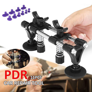 Planet Gates Tools Kit 11pcs Car Dent Removal Paintless Repair Tool Car Auto Body Straightening Repair Hand Tools