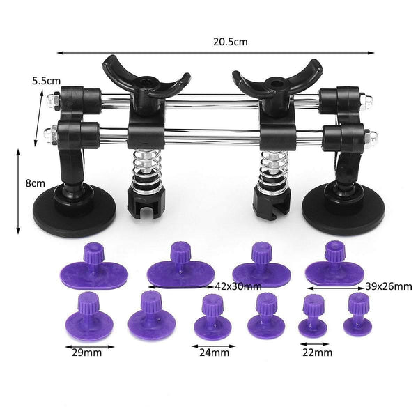 Planet Gates Tools Kit 11pcs Car Dent Removal Paintless Repair Tool Car Auto Body Straightening Repair Hand Tools