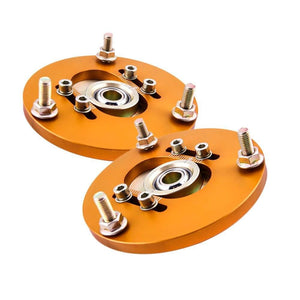 Planet Gates Top Mount Plate For BMW E36 3 Serie 316 318 323 325 328 M3 Coilover Suspension Camber Plate Suspension Coilover Struts 2PCS