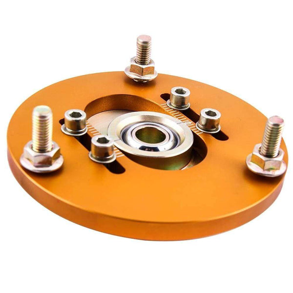 Planet Gates Top Mount Plate For BMW E36 3 Serie 316 318 323 325 328 M3 Coilover Suspension Camber Plate Suspension Coilover Struts 2PCS