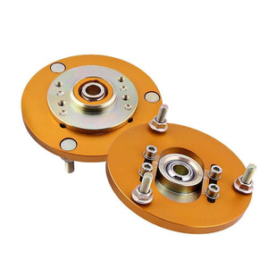 Planet Gates Top Mount Plate For BMW E36 3 Serie 316 318 323 325 328 M3 Coilover Suspension Camber Plate Suspension Coilover Struts 2PCS
