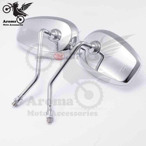 Planet Gates vysoce kvalitní chromované příslušenství pro motocykly ve stylu Harley Davidson, zpětné zrcátko 10 mm 8 mm univerzální díly Chopper