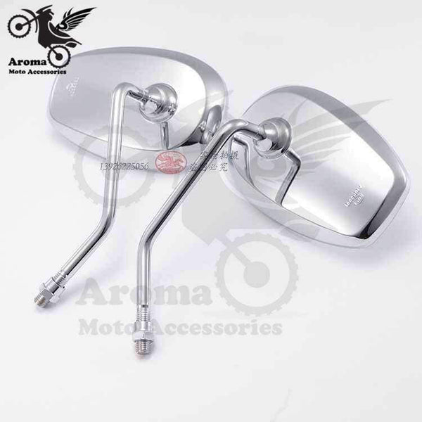 Planet Gates vysoce kvalitní chromované příslušenství pro motocykly ve stylu Harley Davidson, zpětné zrcátko 10 mm 8 mm univerzální díly Chopper